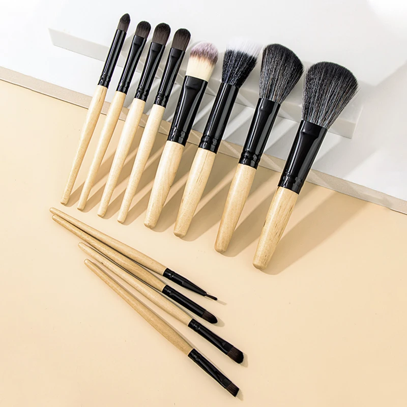 

12 PCS Soft Fluffy Hair Makeup Brushes Set For Beginners Foundation Blush Powder Eyeshadow Blending Make Up Brush Beauty Tool