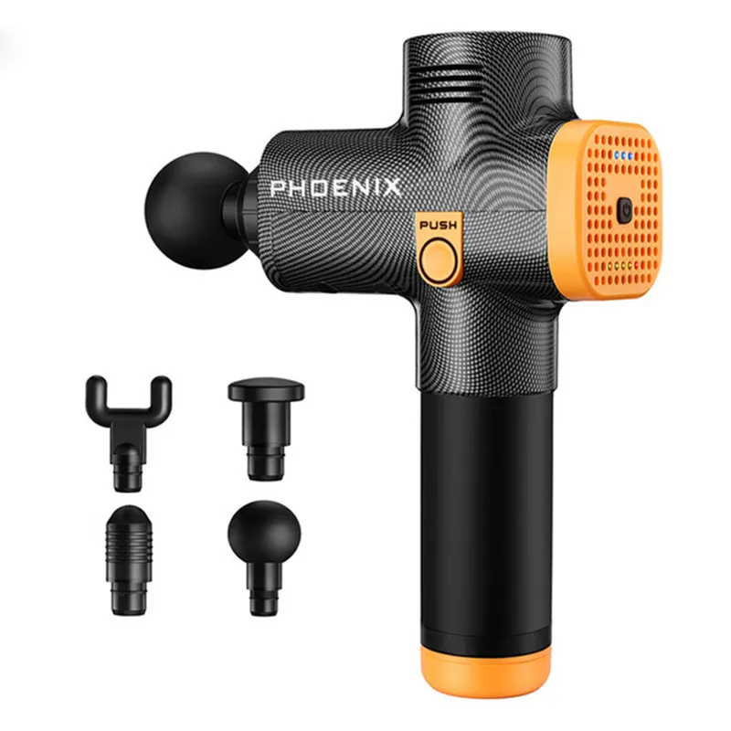 

Аккумулятор Phoenix a2 для массажного пистолета, черный аккумулятор для тела, Феникс для глубоких мышц, расслабляющий пистолет MG45