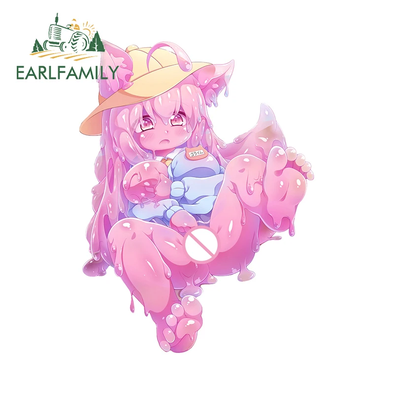 EARLFAMILY 13 см x 9 7 оригинальный Лизун Loli Автомобильная наклейка кошачьи уши аниме
