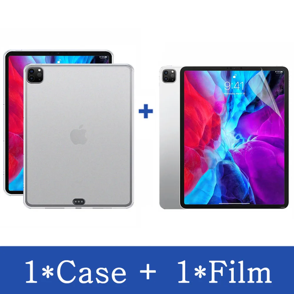 

Чехол для планшета Apple iPad Pro 9,7, 10,5, 11, 2016, 2017, 2018, 2020, 2021, 2022, 2, 3, 4, 5 поколения, гибкий мягкий силиконовый чехол