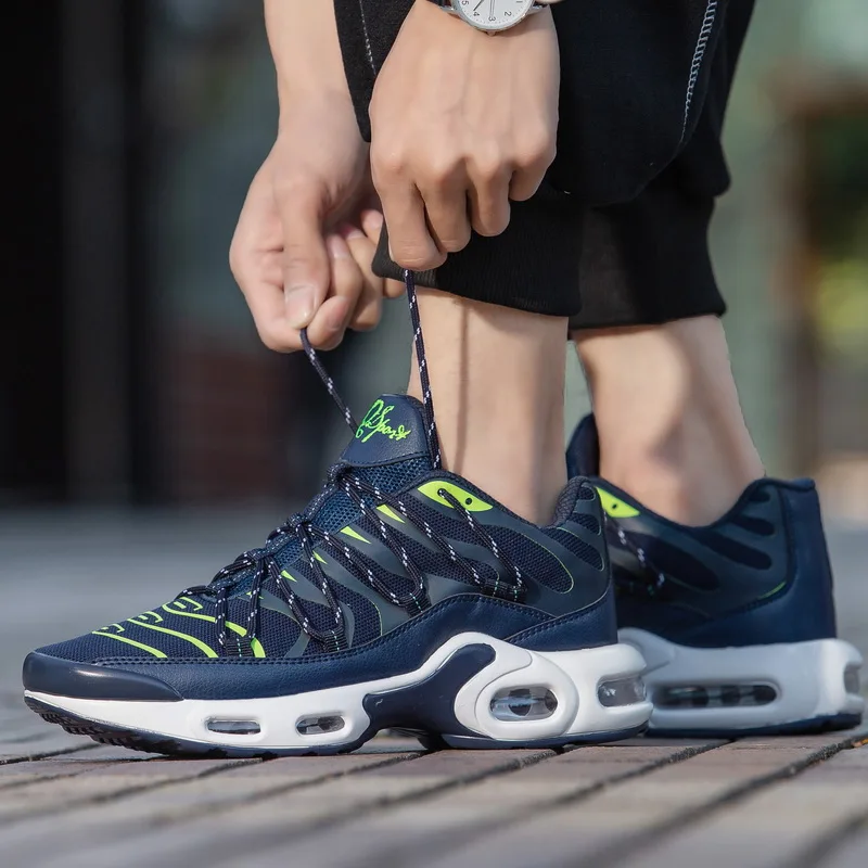 Men's Personalized Printed Sneakers Flight Woven Sneakers Comfortable Running Shoes Outdoor Sneakers For Men