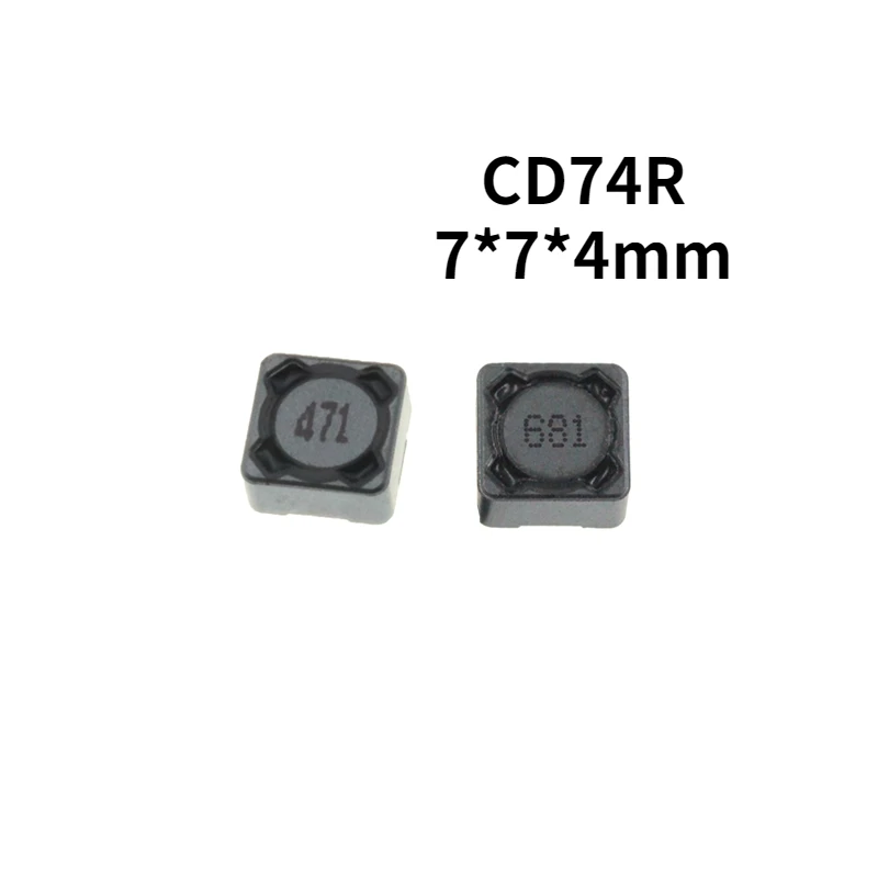 

20PCS CD74R SMD Power Inductor 7*7*4mm 220 330 470 680 UH Shielded Inductor