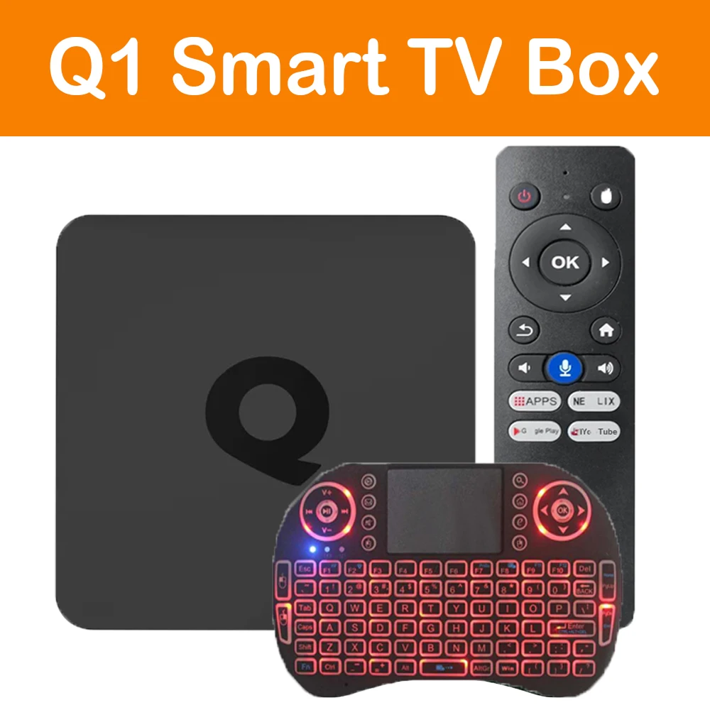 Smart Tv Box Android 13 Четырехъядерный Процессор Cortex A53 8k Поддержка Видео Двойной Wi-fi 2 4g