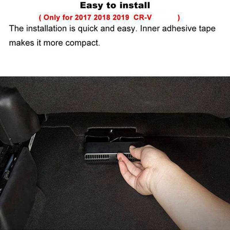 Автомобильный заднее вентиляционное отверстие под сиденьем крышка решетки