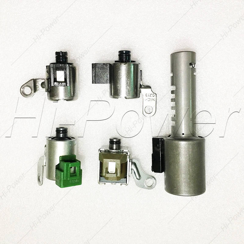 5 шт. 50-40LN AW5040-5S комплект соленоидов автоматической коробки передач для Volvo AW50405S