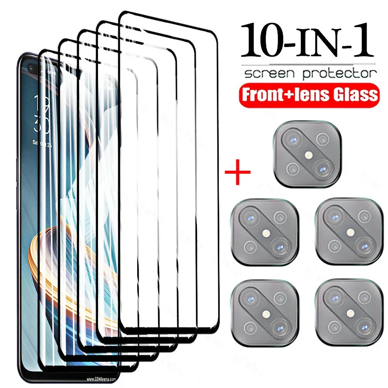 

Protective Glass for Oppo Reno4 Z 5g Screen Tempered Glass on Appo Reno4z Reno 4z 6.57" CPH2065 HD Camera Lens Screen Protectors
