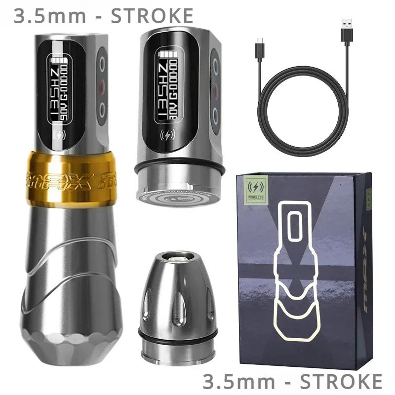 Электрическая тату-машинка 3 5/4 0/4 6 мм профессиональная беспроводная роторная