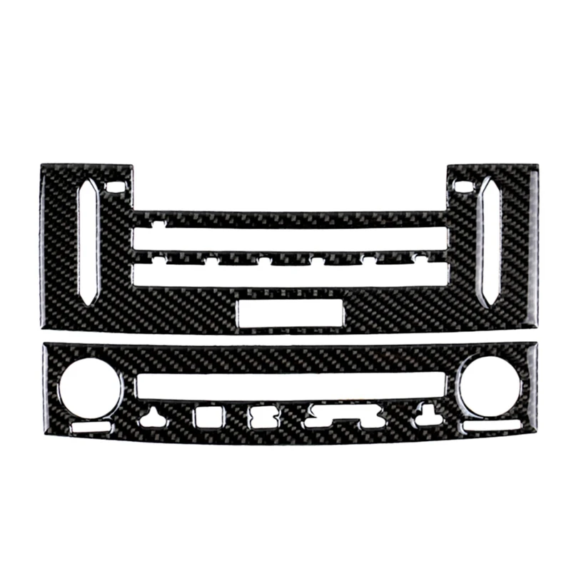 Car Styling Center Console CD Panel Decoration For LEXUS IS250 IS350 2014-2018 Carbon Fiber Switch Board Sticker Frame Parts