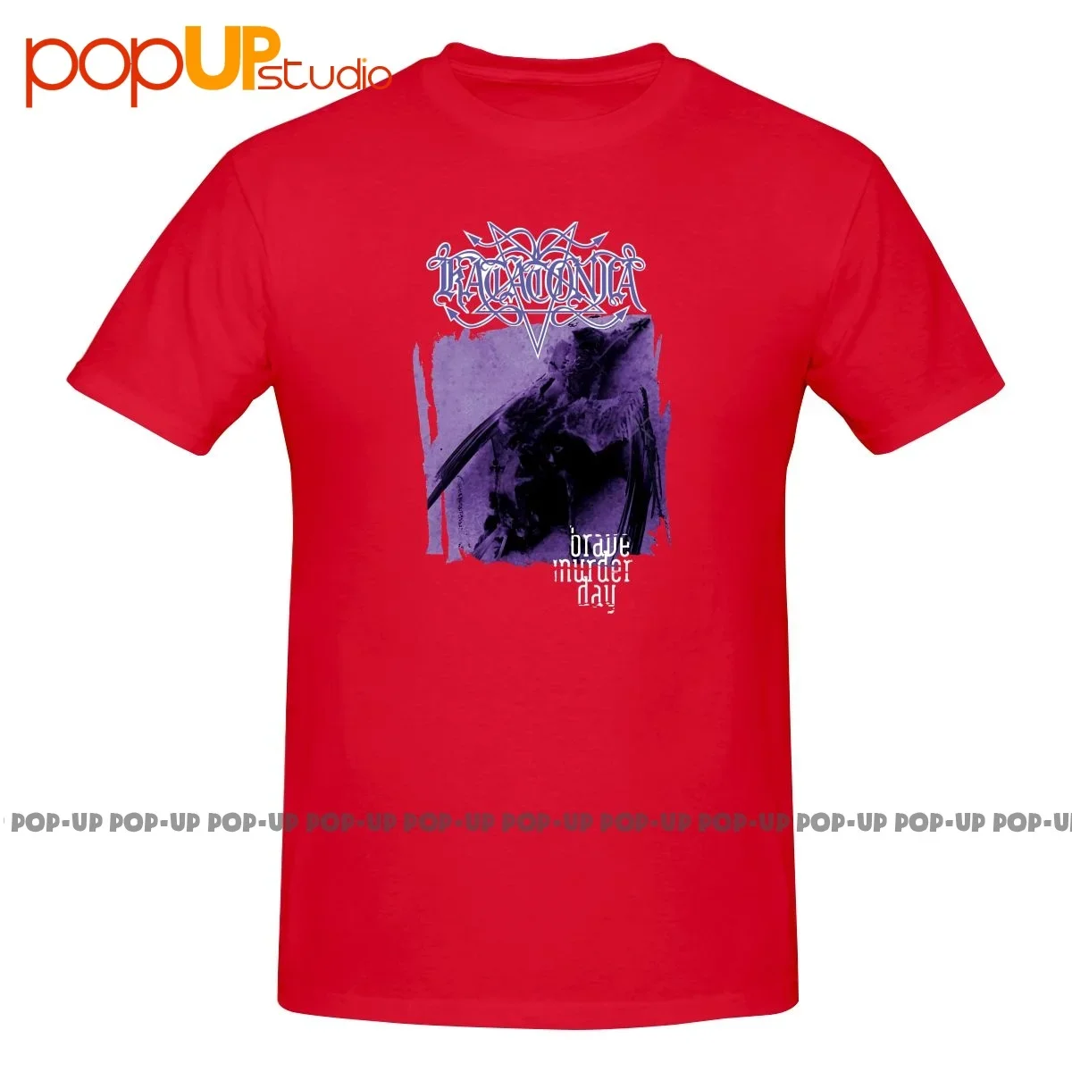 Katatonia Brave Murder Day Рубашка Футболка Редкий хипстер с принтом Высокое качество