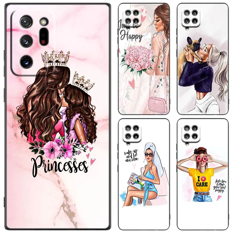 Чехол для Samsung Galaxy M14 M13 M12 M54 M53 M52 M33 M04 M23 Note 10 Plus 20 Ultra A6 A7 2018 A52017