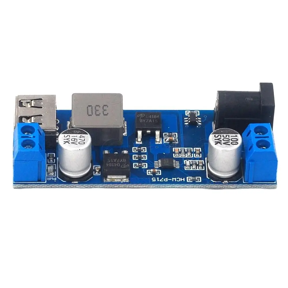 DC-DC 30W 9-36V to 5V 6A понижающий преобразователь модуль питания USB зарядка 5A высокая