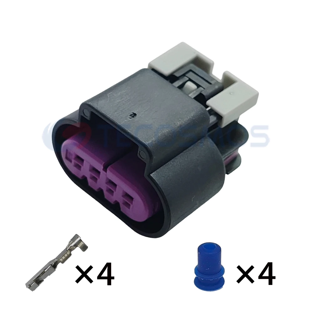 

1/5/10 4-контактный женский GT серии, автоматический водонепроницаемый разъем катушки зажигания, разъем датчика кислорода 15326815 15487755 для Buick Chevrolet