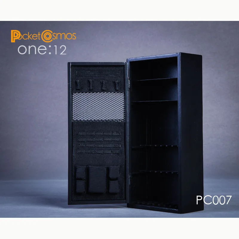 

PCTOYS PC007 1/12 аксессуар для сцены солдата металлический шкаф для оружия 2,0 Модель шкафа для 6 ''экшн-Фигурки Коллекционная игрушка «сделай сам»