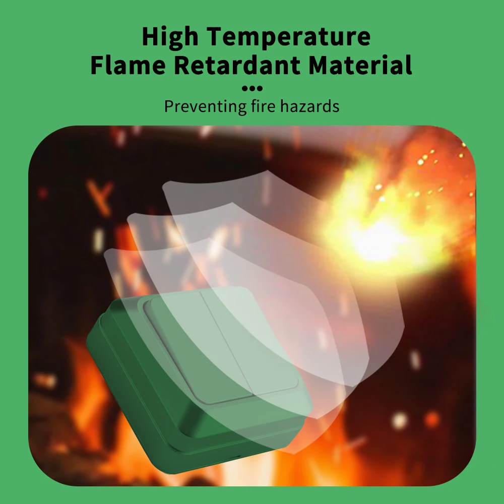 WESA зеленая настенная поверхность стандарт ЕС Классический пластиковый наружный