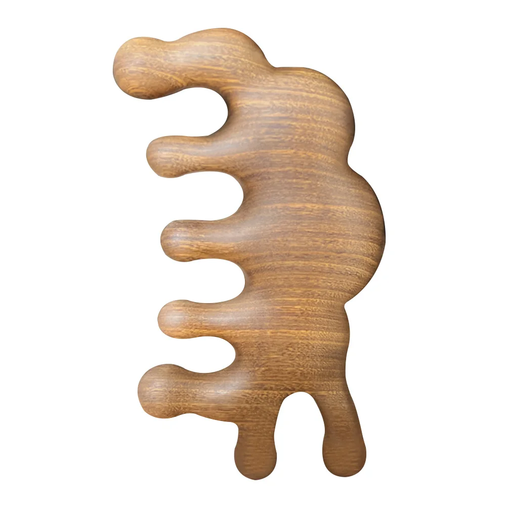 

Comb Scalphead Tool Combs Scraping Woodenwide Hair Sandalwood Detanglerscraper Wodoen Manual Naturalresistant Heat Curly Curved