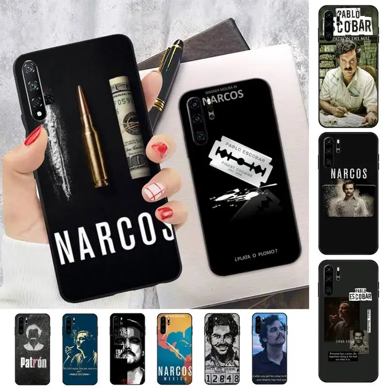 

Narcos TV Series Pablo Escobar Phone Case for Huawei P30 40 20 10 8 9 lite pro plus Psmart2019