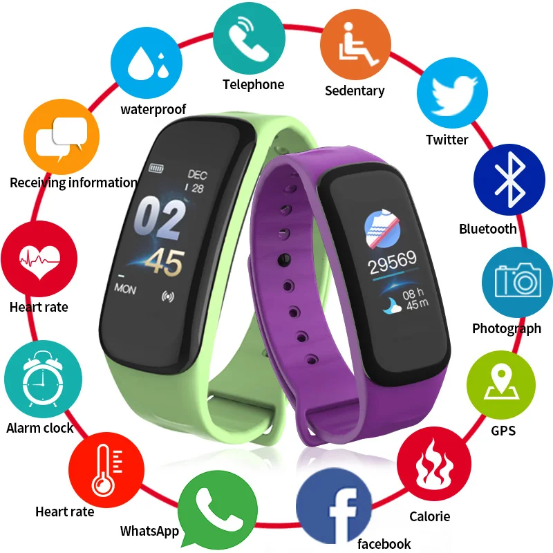 

Big Sale Mini Fashion Smart Watch Heart Rate Blood Pressure Multifunctional Sport Watch Men Woman Waterproof Smartwatch Women