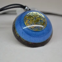 orgone crystal energy reiki healing pendant yoga fengshui practice high frequency athletic support orgonite necklace