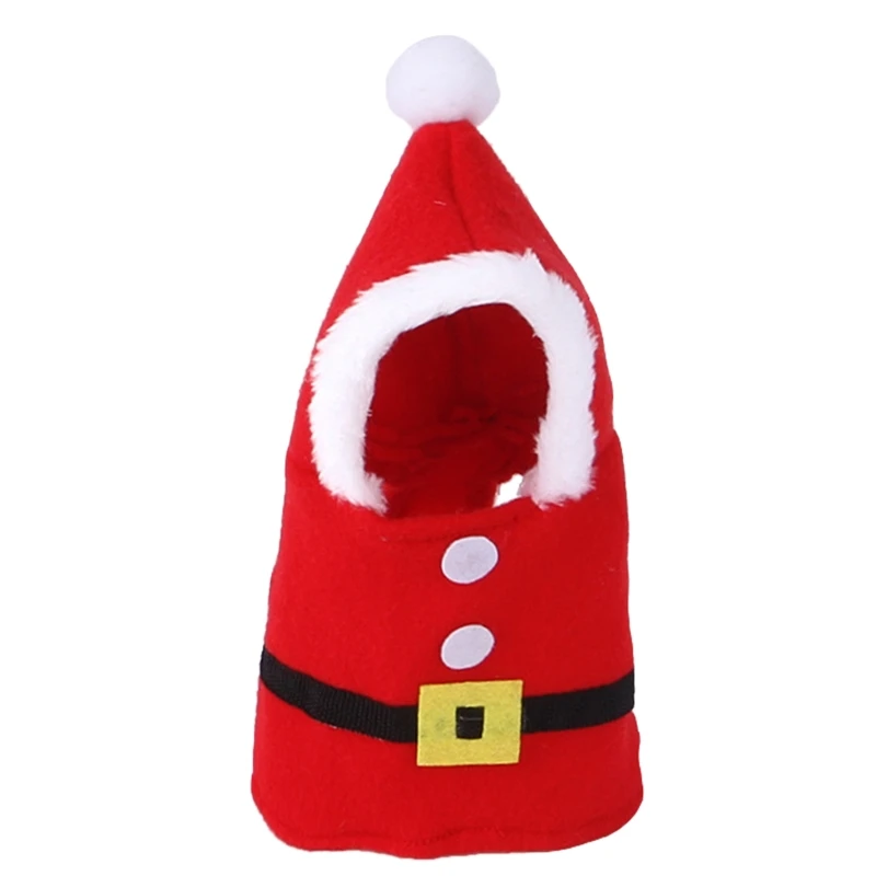 

2023 New Bird Clothes Flight Suit Parrot Warm Costume Cute Santa Clothing for Parakeets