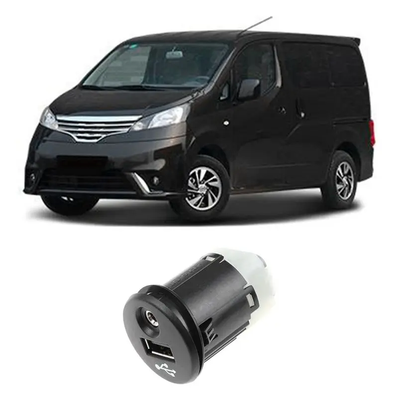 USB-адаптер с аудиопортами AUX 28023-BH00A для автомобилей Nissan Juke, X-Trail, NV200, Component-AS55 (art.: 3920db45e33fc) - 3920db45e33fc