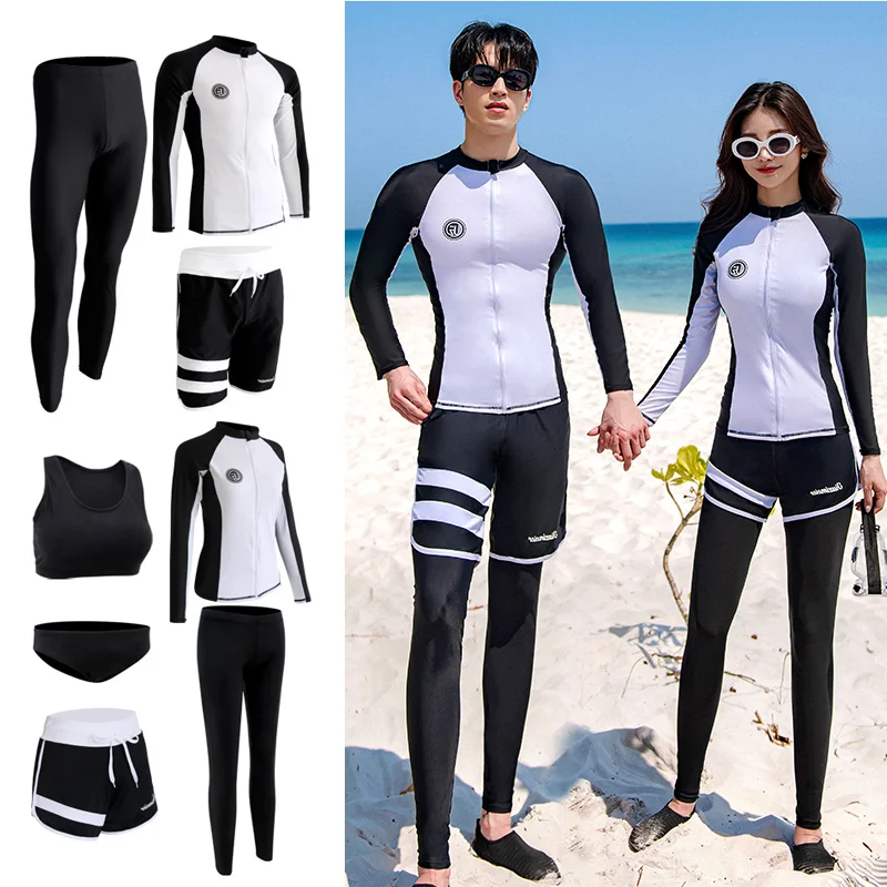 

Wisuwear костюм для дайвинга пара 20230 новые длинные штаны с длинным рукавом сплит Защита от солнца быстросохнущие Серфинг Плавание Медузы