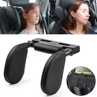 upgrade car seat headrest pillow adjustable head and neck support removable headrest for kids adults travel side sleeping pad