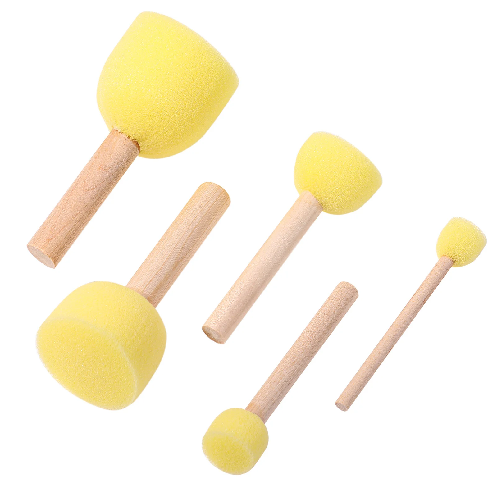 

Sponge Painting Brushes DIY Tools Stippler Kid Crafts Kids Suits Self Made