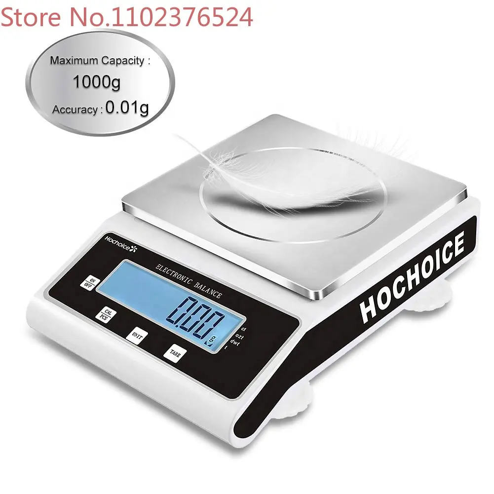 

0.1g 0.01g 1000g 2000g 3000g 5000g 6000g digital kitchen lab diamond weighing scales electronic balance scale with square pan