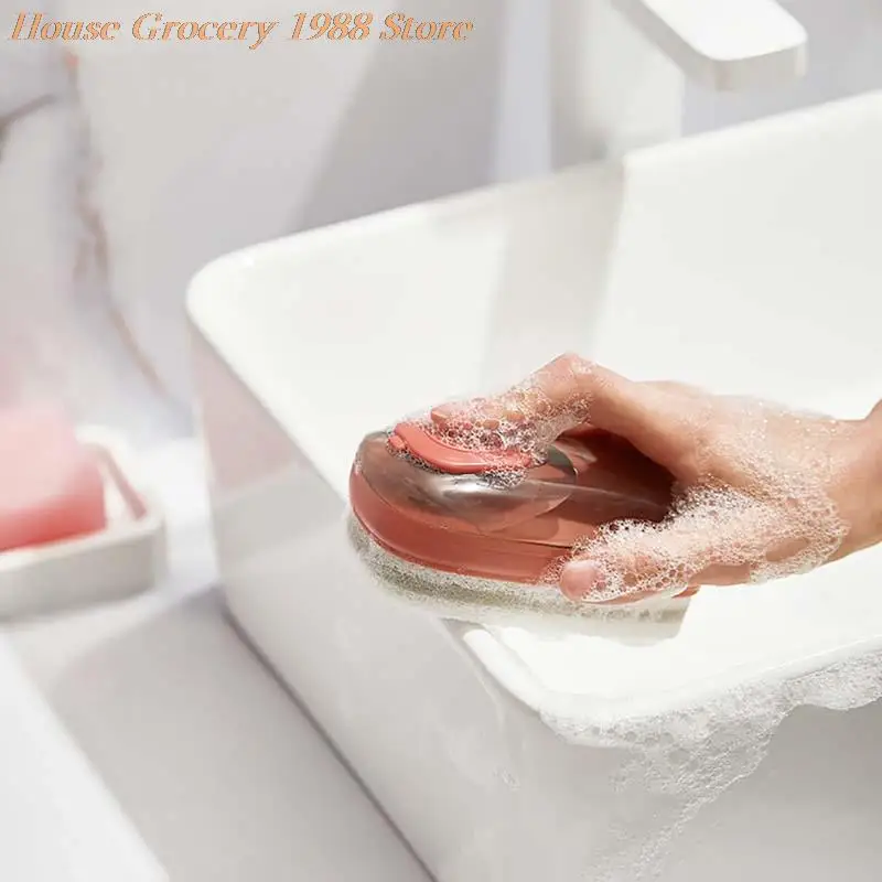 

Многофункциональная щетка для чистки, портативный пластиковый дозатор жидкого мыла с мягкой щетиной, гидравлическая щетка для стирки, для ...