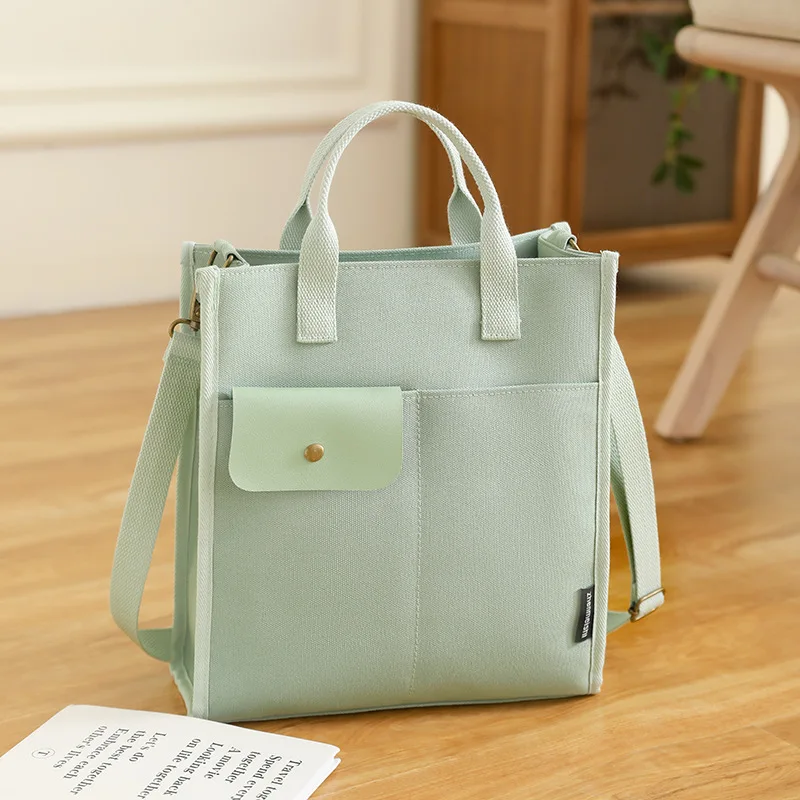 Кожаная сумка через плечо Morandi с верхней ручкой холщовая квадратная сумочка