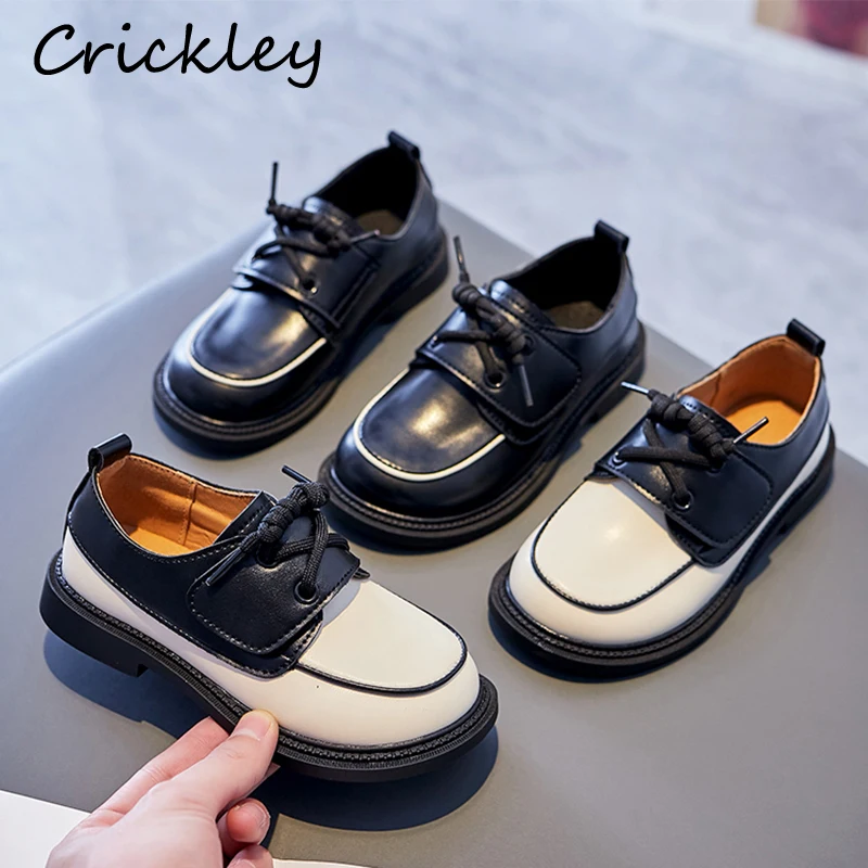 

Туфли из ПУ кожи на плоской подошве, Нескользящие, на липучке