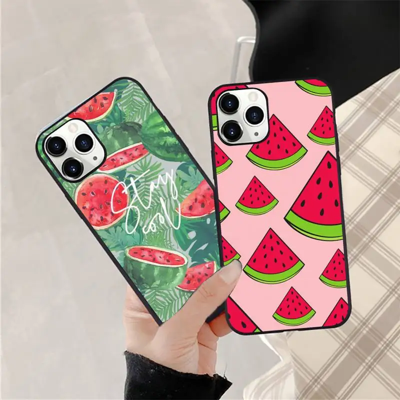 

Summer fruit Watermelon pattern Phone Case For iphone 12 11 13 7 8 6 s plus x xs xr pro max mini shell