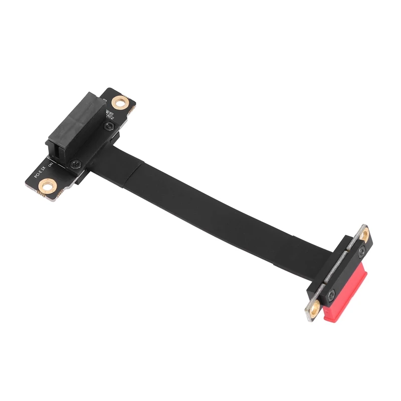 

2X PCIE X1 Riser Cable Dual 90 Degree Right Angle Pcie 3.0 X1 To X1 Extension Cable 8Gbps PCI Express 1X Riser Card 10CM