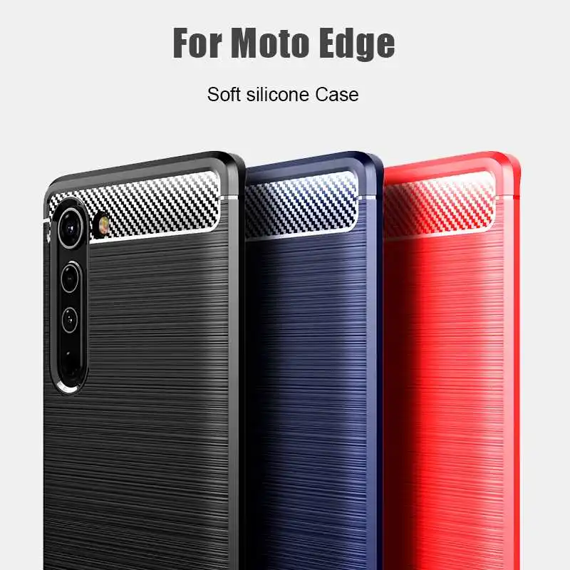 

YouYaeMi Shockproof Soft Case For Motorola Edge Plus Phone Case Cover