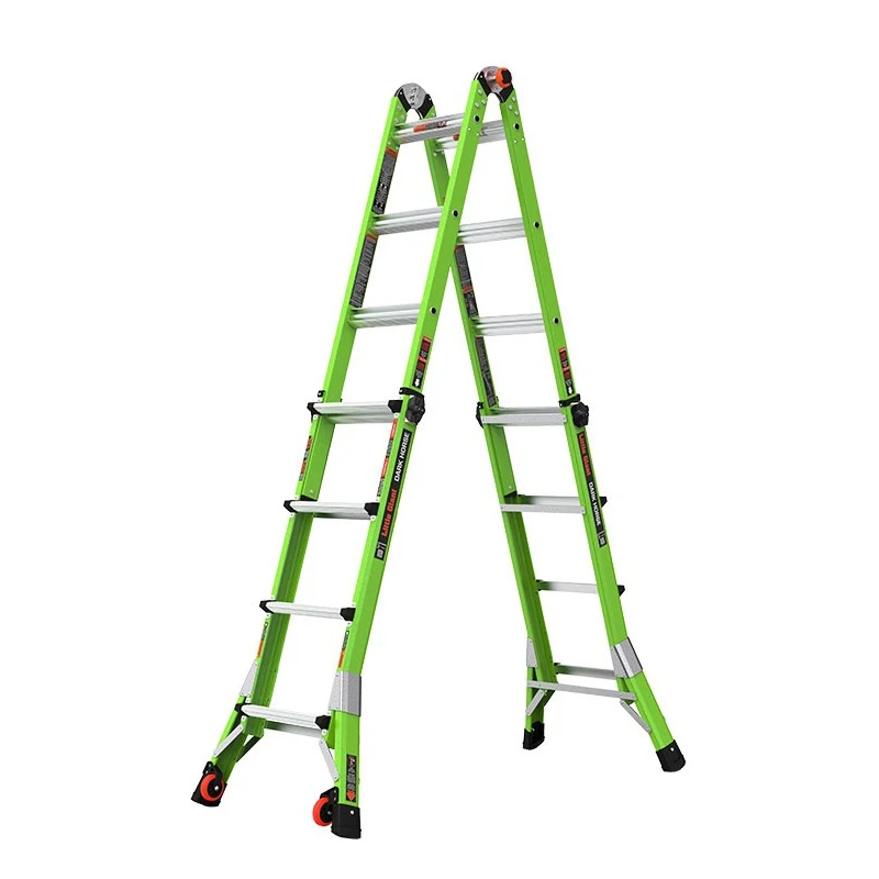 

Folding Multifunctional Telescopic Domestic Herringbone Ladder Engineering