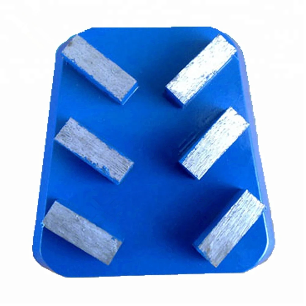 Быстроразъемные алмазные шлифовальные колодки ST05 с шестью сегментами для