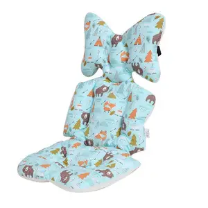 Подушка для сиденья коляски, универсальная вставка для автомобильного сиденья, мягкие матрасы, подушка для детской коляски, аксессуары для коляски