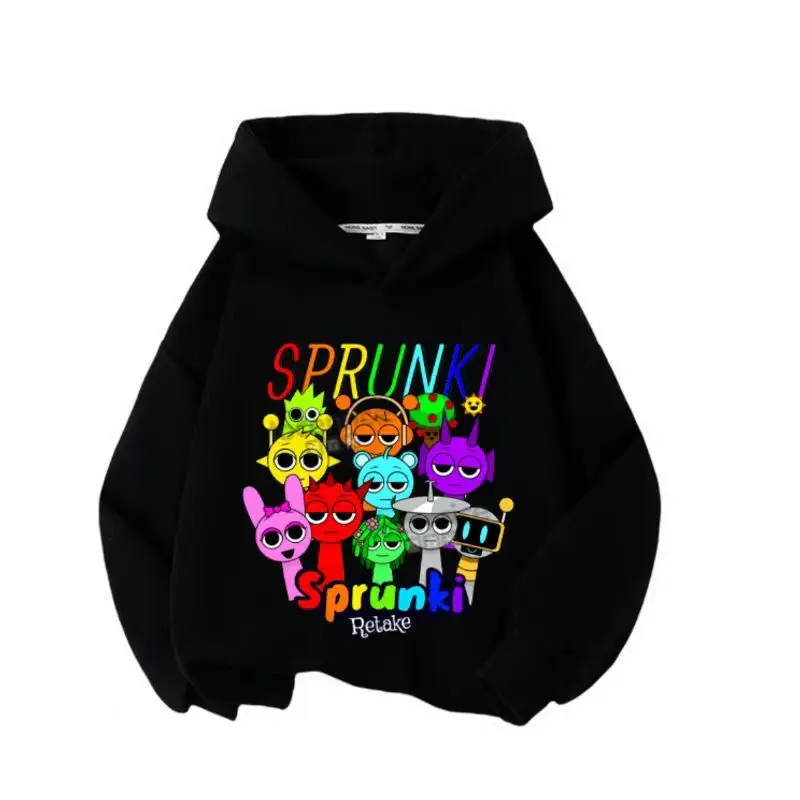 Толстовка Sprunki Incredibox толстовки свитера футболка пуловер костюм для косплея топы
