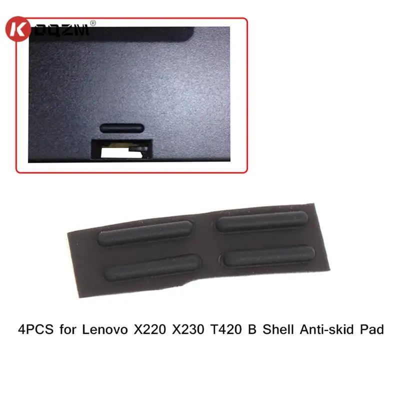 

4pcs/set Rubber Pad Anti-Skid Pad LCD Self-adhesive Rubber Feet For X200T X201T C Replacement Foot Pads Replacement Feet Mats
