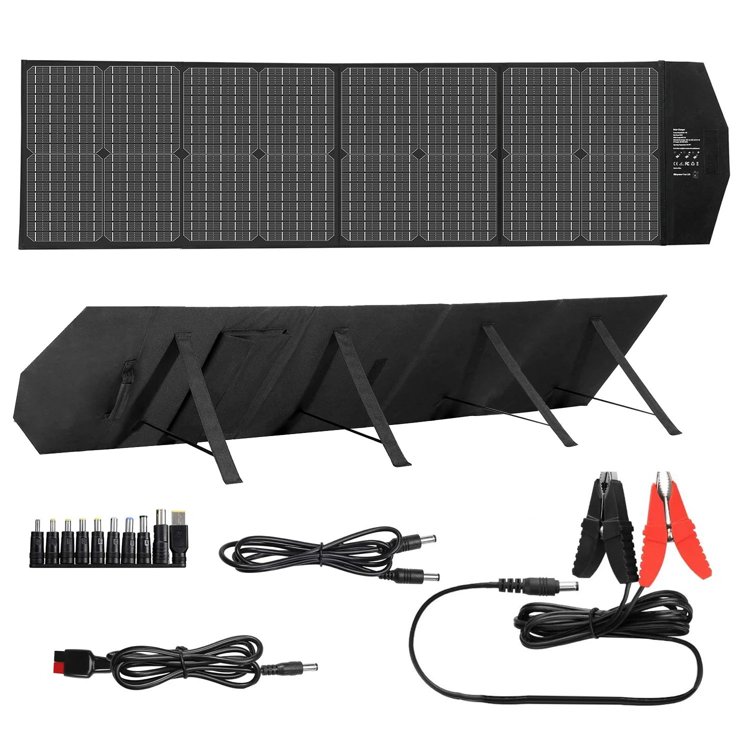 (3-7 Days Delivery) 120W Portable Solar Panel for Power Stat