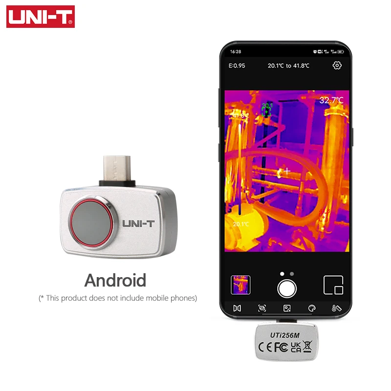 

Uni-T Uti260m Infrared Thermal Imager Uti256M Thermographic Camera Repairs Imaging Ir Image For Mobile Cell Phone Construction