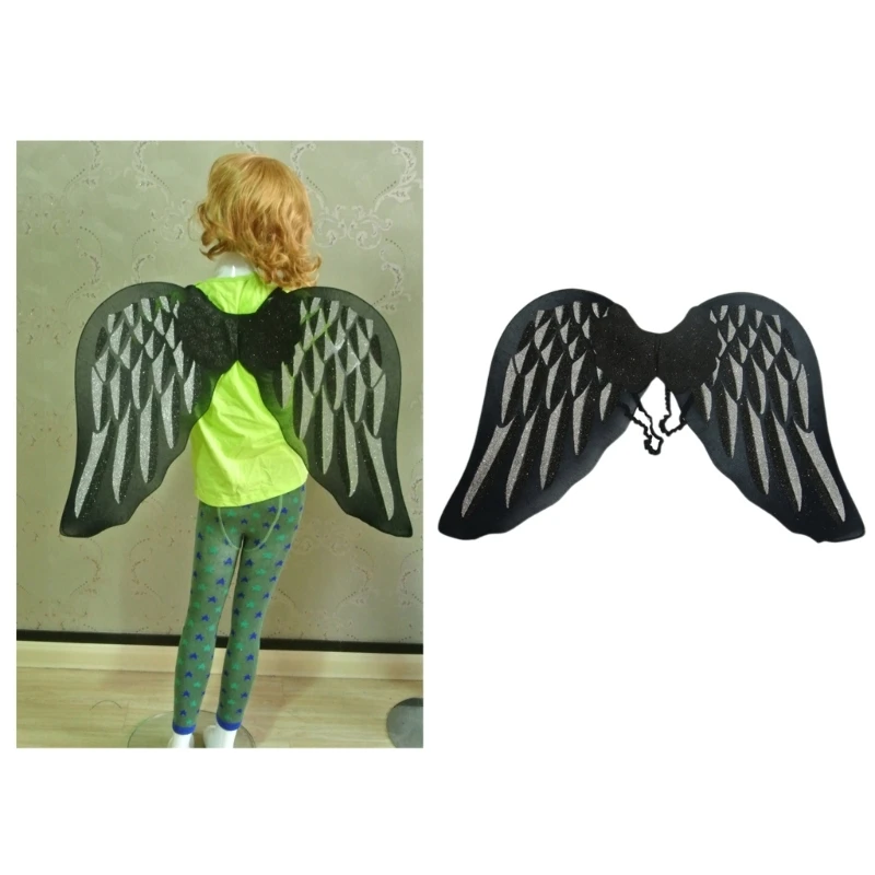 

Костюм для косплея на Хэллоуин, сказочное Крыло ангела, ослепительный костюм-крылья бабочки