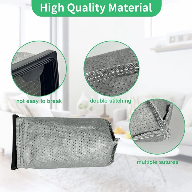 6 упаковок тканевых фильтровальных мешков замена для пылесоса Hoover Porta Power Swingette S1015