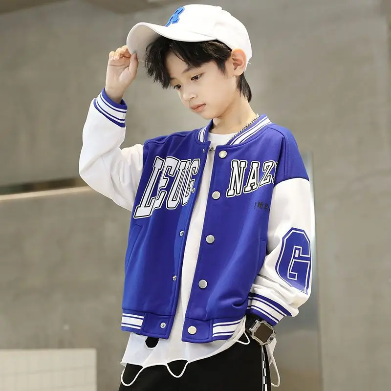 

Весенняя повседневная детская ветровка с длинным рукавом, верхняя одежда в стиле пэчворк, пальто, куртка для мальчиков, осенняя спортивная одежда, женская одежда