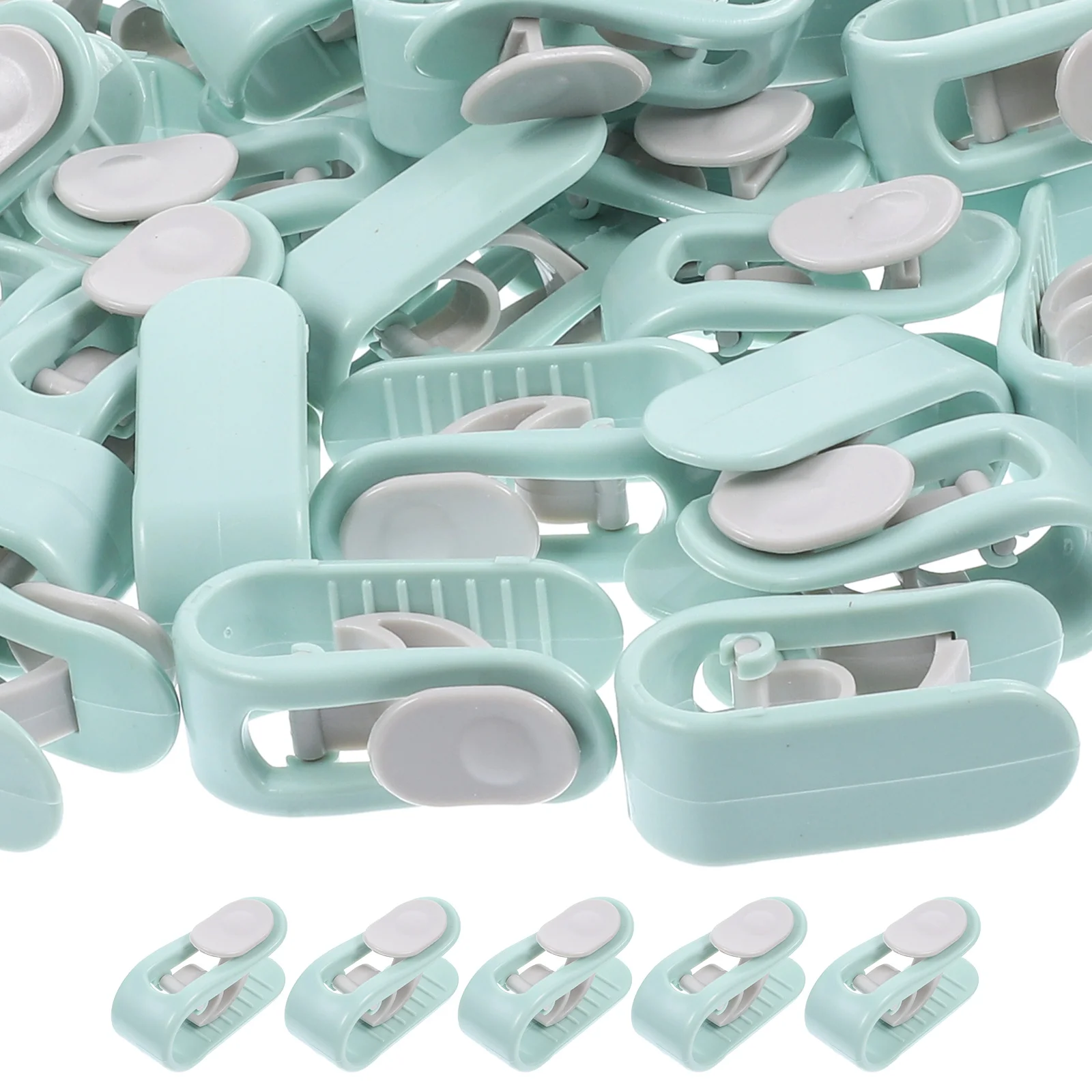 

50pcs Creative Convenient Household Quilt Holder Quilt Fastener Blanket Corner Clip Bed Sheet Anti-running Clip