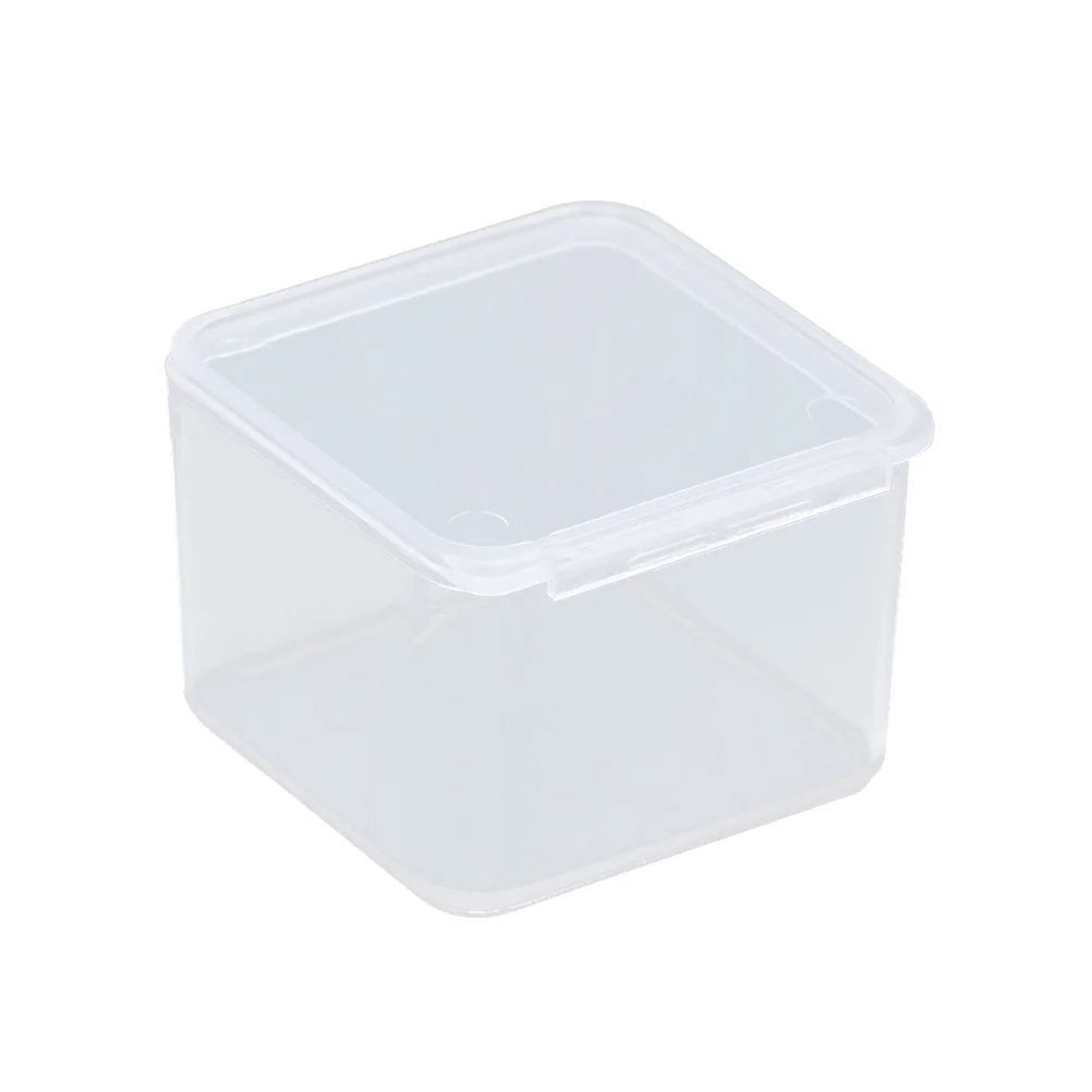 

50Pcs Small Clear Plastic Containers Component Storage Box Mini Tool Boxes