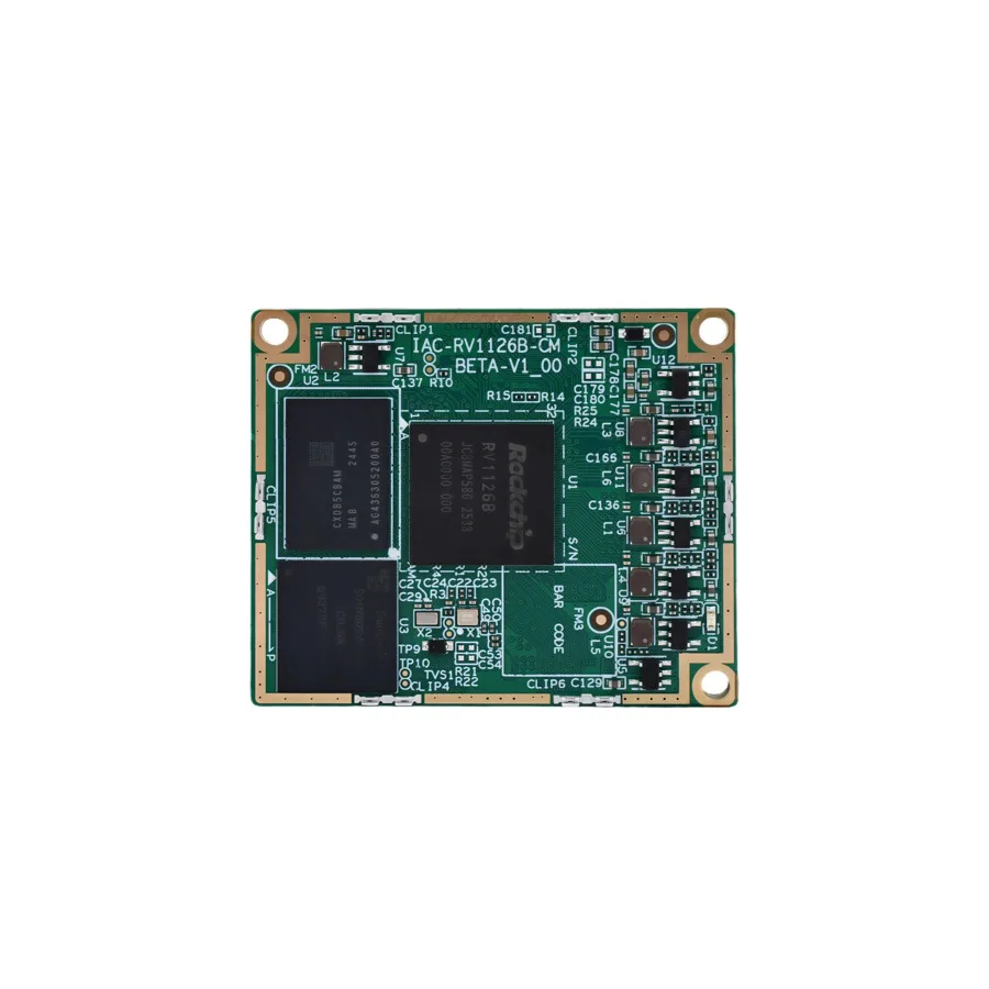 Фото Модуль RV1126B SOM 4 ГБ LPDDR4 + 32 ГБ EMMC, основная плата для Linux и Android, поставщик для IoT-автоматизации и умного дома. №1