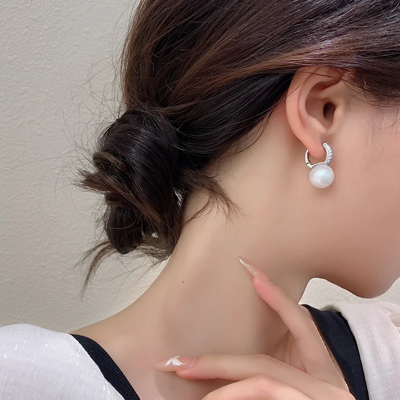 Miss Z Light роскошные элегантные серьги с жемчугом женские французские изящные