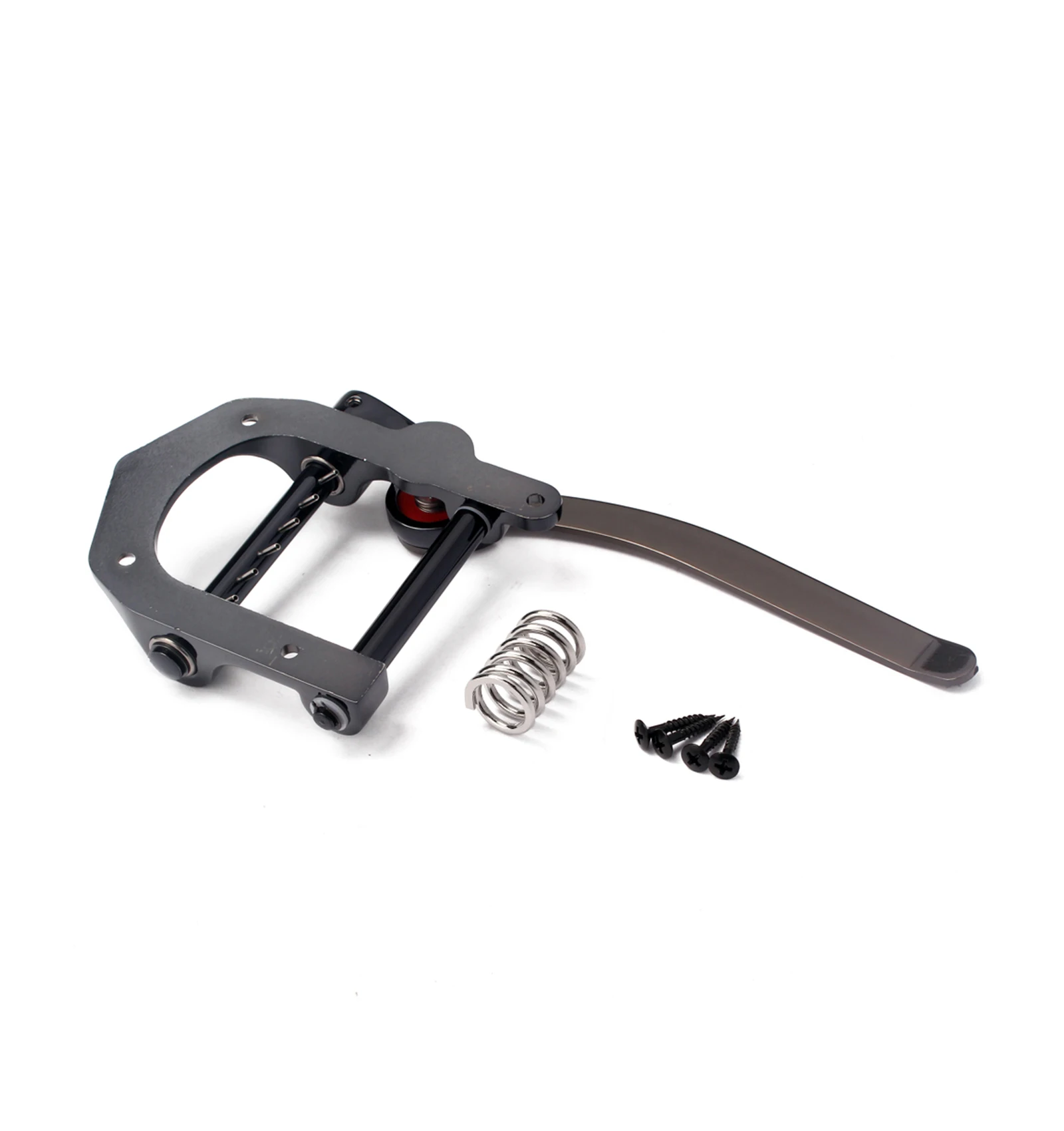 

Guitar Vibrate Bridge Flat Top Body Tremolo Durable Professional Rotate Handle Adjustable Tremolo Bridge 6 Strings TL