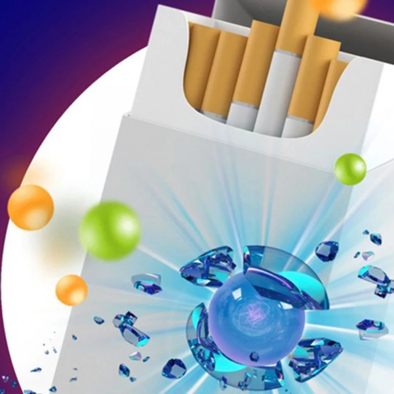 100 шт. смешанный фруктовый вкус ледяной ментол капсульный фильтр мята бусины